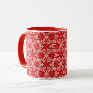 Antique Snöre - Lipstick Red Mugg