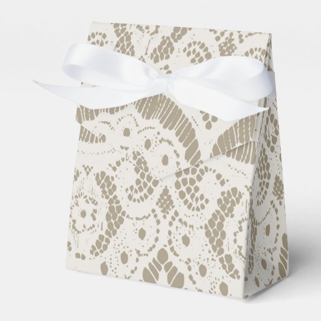 Antique Snöre Presentaskar (Framsidan Sidan)