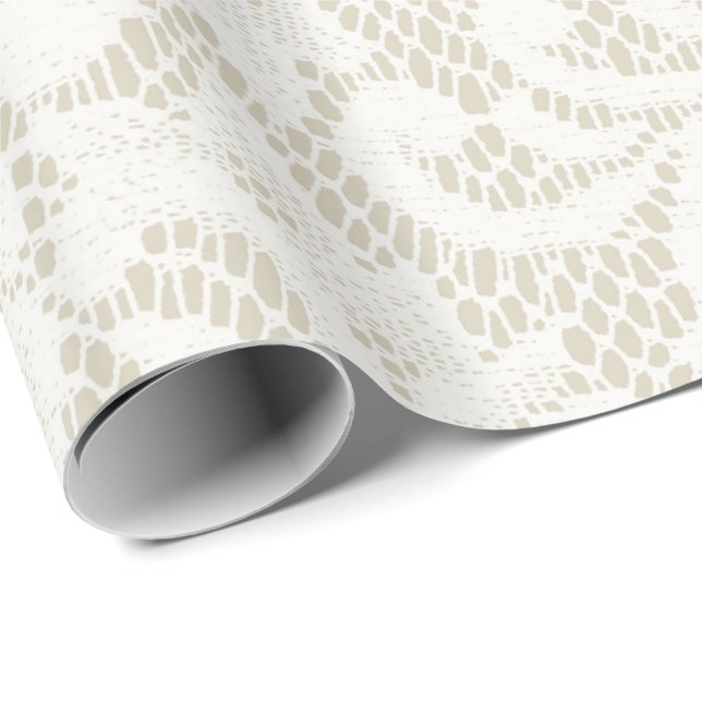 Antique Snöre Presentpapper (Rullad Hörn)