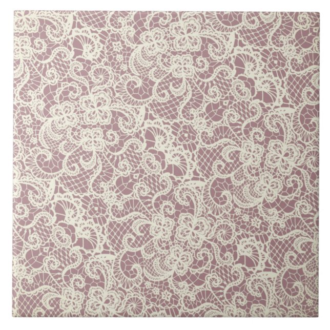 Antique Snöre Tile Kakelplatta (Framsidan)