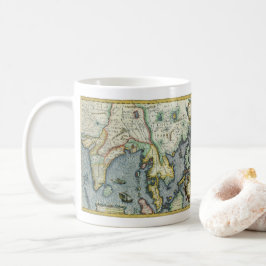 Antique Southeast Asian Karta by Mercator / Hondiu Kaffemugg