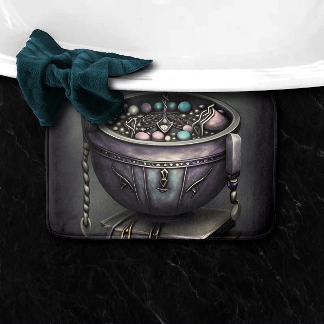 Antique Steampunk Cauldron | Spellbook Badrumsmatta (Skapare uppladdad)