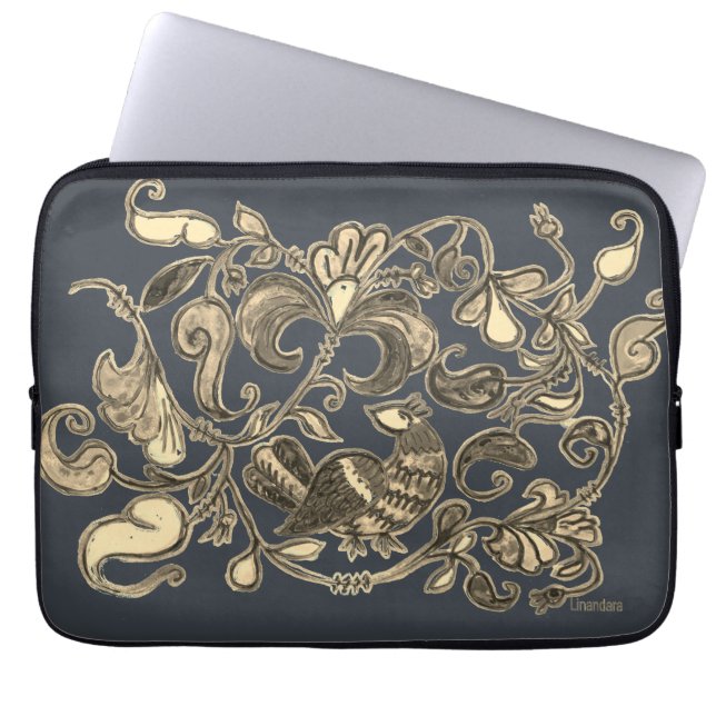 Antique Steel Northern Bird Sleeve (Framsidan)