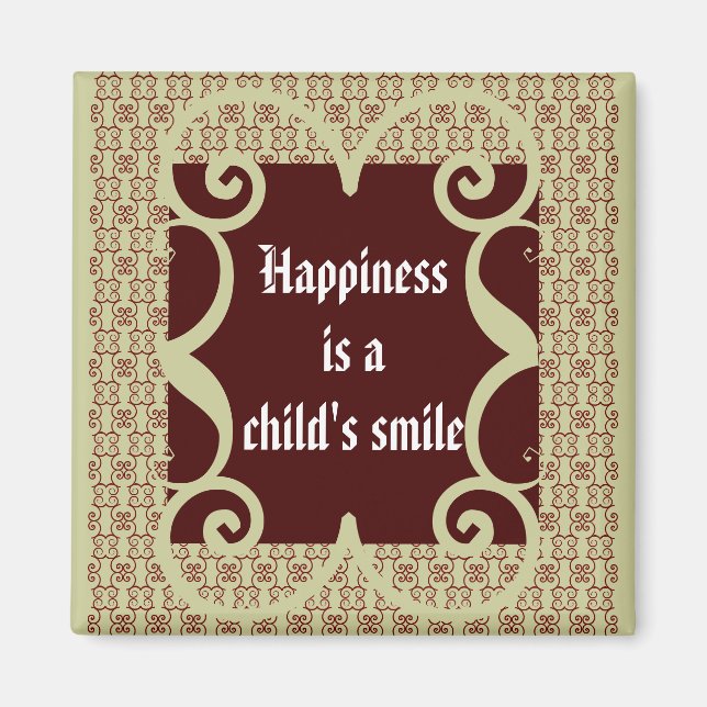 ANTIQUE STIL BARD'S SMILE MAGNET (Framsidan)
