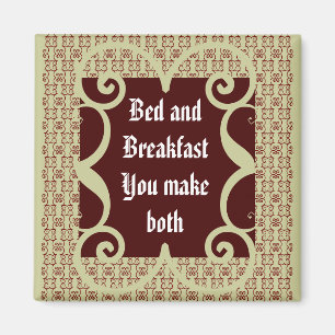 ANTIQUE STIL BED AND BREAKFAST MAGNET