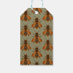 Antique Stil Humla - Vintage Inspired Presentetikett