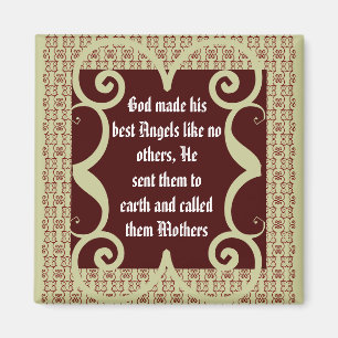 ANTIQUE STIL MOR DIKT MAGNET