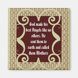 ANTIQUE STIL MOR DIKT MAGNET