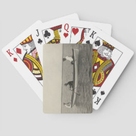 Antique Stil Old Friends Boends Boeing-kort Casinokort