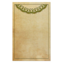 Antique stil Stationery Papper