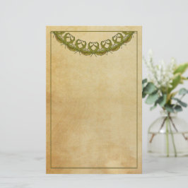 Antique stil Stationery Papper
