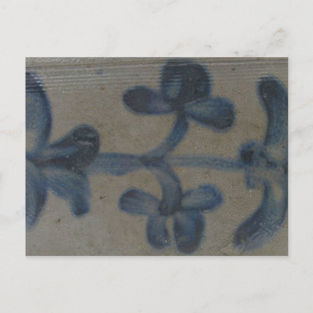 Antique Stoneware Dekoration vykort (Framsida)