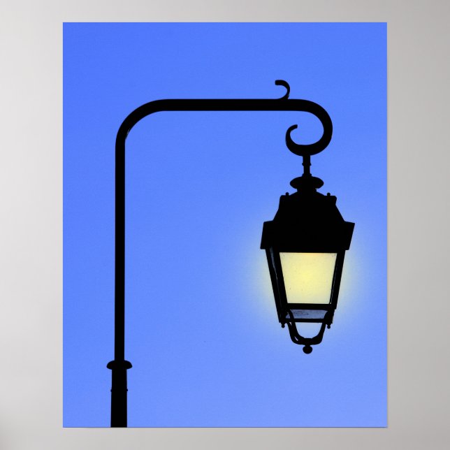 Antique street lamp poster (Framsidan)