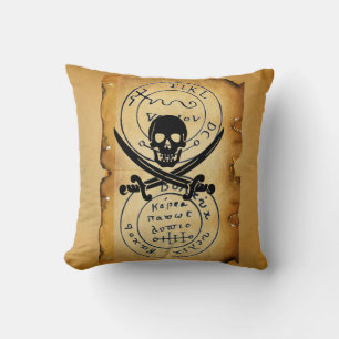 ANTIQUE TALISMAN/PIRATER TREASURE KARTA KUDDE