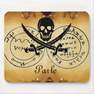 ANTIQUE TALISMAN/PIRATER TREASURE KARTA MUSMATTA