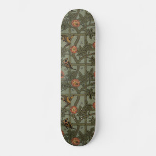 Antique tapet William Morris Mini Skateboard Bräda 18,7 Cm