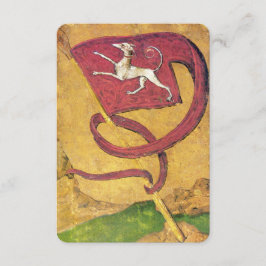 Antique Tarots /German Court Cards/Banner of Hunda