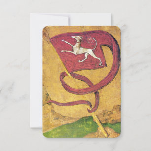 Antique Tarots /German Court Cards/Banner of Hunda