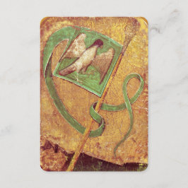 Antique Tarots/German Court Cards,Flagga of Falcon