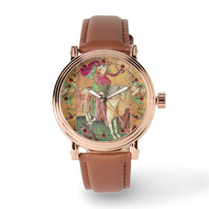 Antique Tarots /German Court Cards/Kung i Falcons Armbandsur