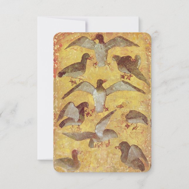 Antique Tarots /German Court Cards/Nine of Ankor (Framsida)