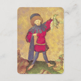 Antique Tarots German Court Cards/Squire of Ankor