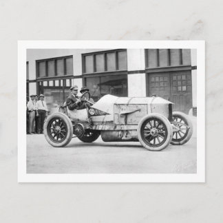 Antique Tävling Car, 1910-talet Vykort