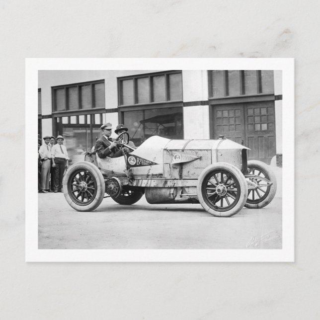 Antique Tävling Car, 1910-talet Vykort (Framsida)