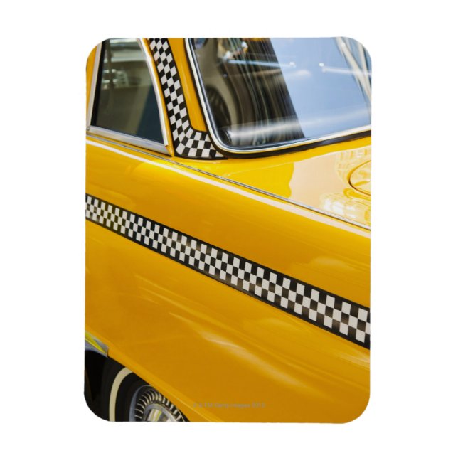 Antique Taxi Magnet (Vertikal)