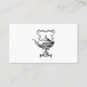 Antique Tea Kettle Visitkort