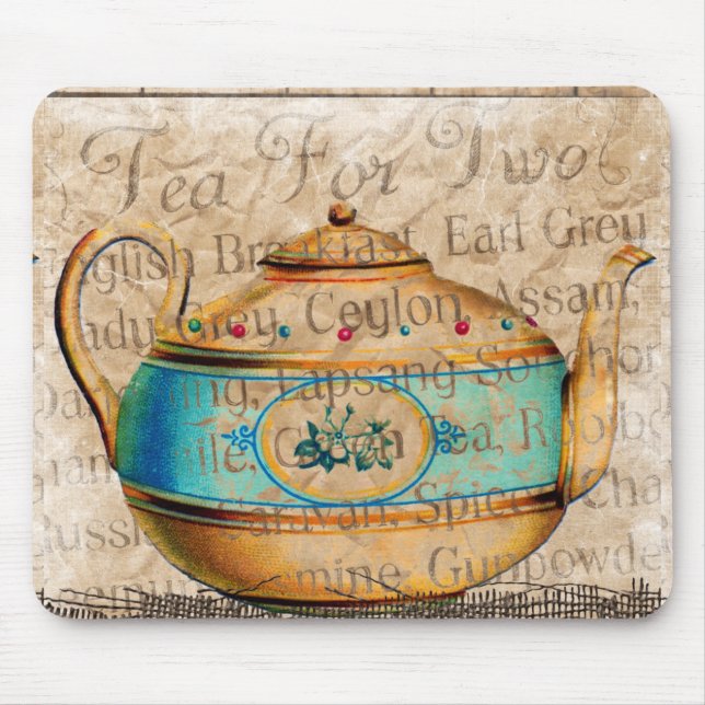 Antique Tea Pot Musmatta (Framsidan)
