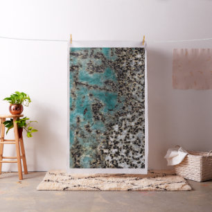 Antique Teal Rust Design Tyg