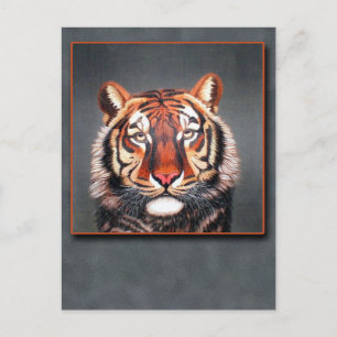 Antique Tiger Art från China på kort