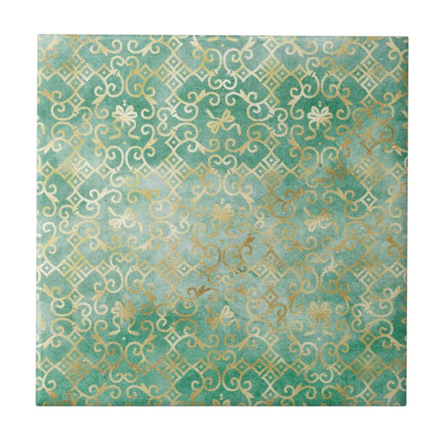 Antique Tiles Art Kakelplatta (Framsidan)