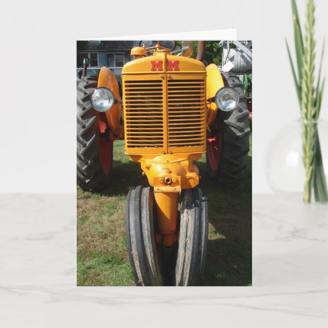 Antique Tractor Kort (Framsida)