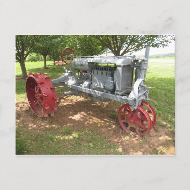 Antique Tractor Vykort (Framsida)