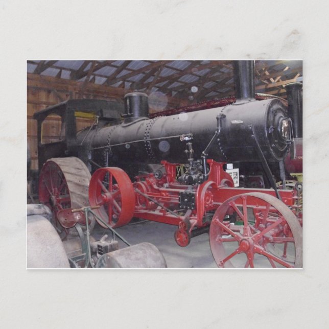 Antique Tractor Vykort (Framsida)