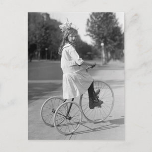 Antique Tricle Girl, 1913 Vykort