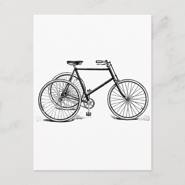 Antique Tricle Vykort (Framsida)