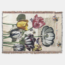 Antique Tulips Filt