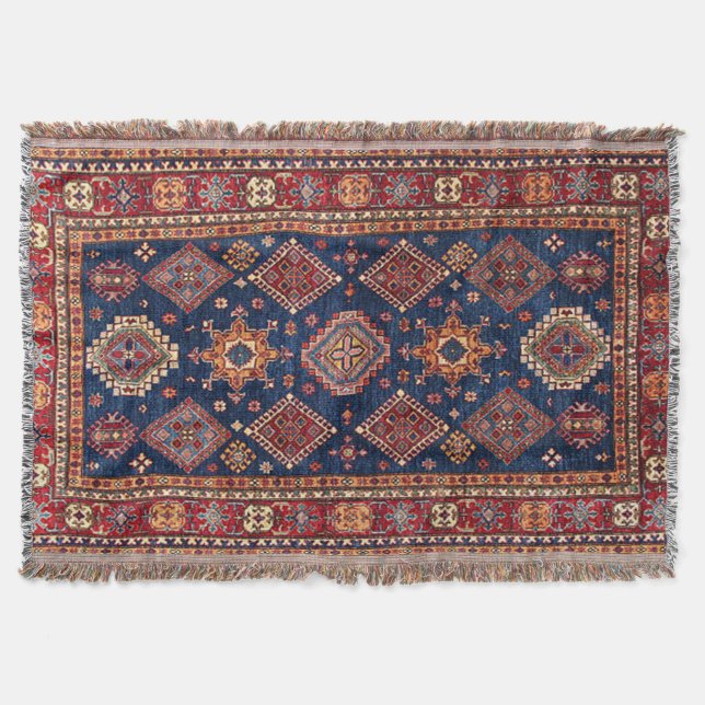 Antique Turkisk persian Carpet Matta Filt (Framsidan)