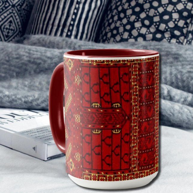 Antique Turkmen-design Mugg (Skapare uppladdad)