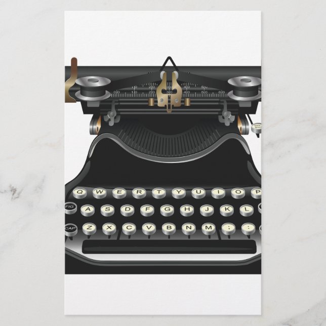 Antique Typewriter (Framsida)