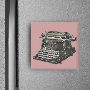 Antique Typewriter Magnet
