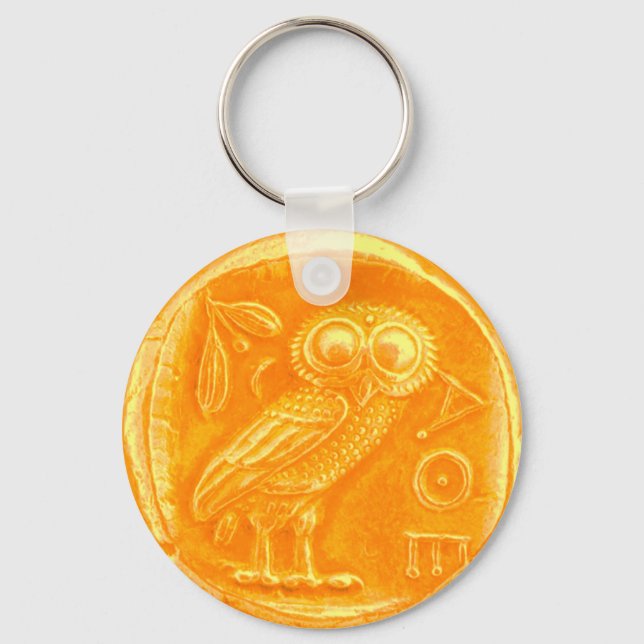 ANTIQUE UGGLA NYCKELRING (Framsida)