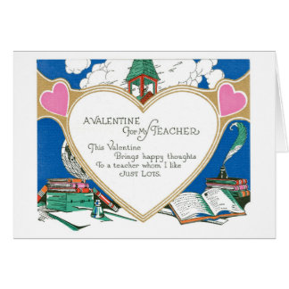 Antique Valentine Hälsningskort