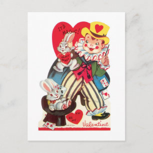 Antique Valentine Helg Vykort