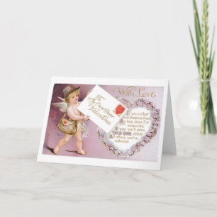 Antique Valentine Helgkort