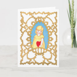 Antique Valentine Helgkort