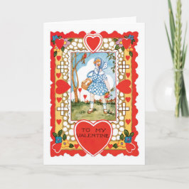 Antique Valentine Helgkort